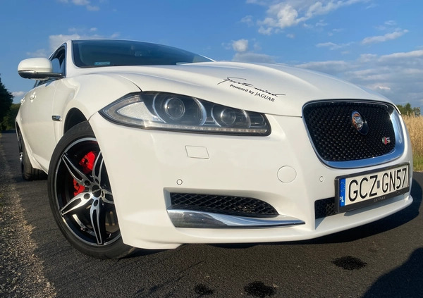 Jaguar XF cena 61500 przebieg: 62000, rok produkcji 2013 z Radomsko małe 137